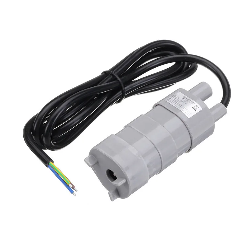 

JT500 DC 12V 5M 600L/H Solar Brushless Submersible Water Pump Fish Pond Pump with 1.5M Black Bare Line New