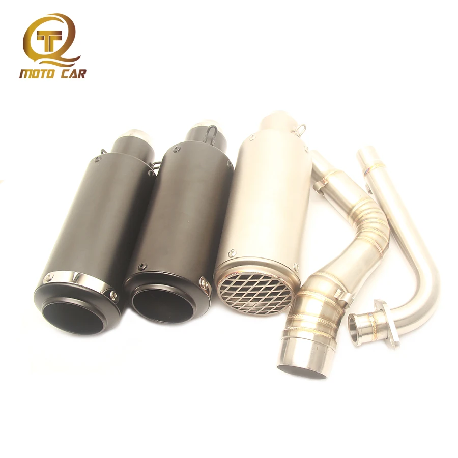 

Motorcycle Exhaust System Connect Link Pipe Escape Muffler 51MM DB Killer Silencer for Yamaha Nmax125 Nmax 125 Nmax155 Nmax 155