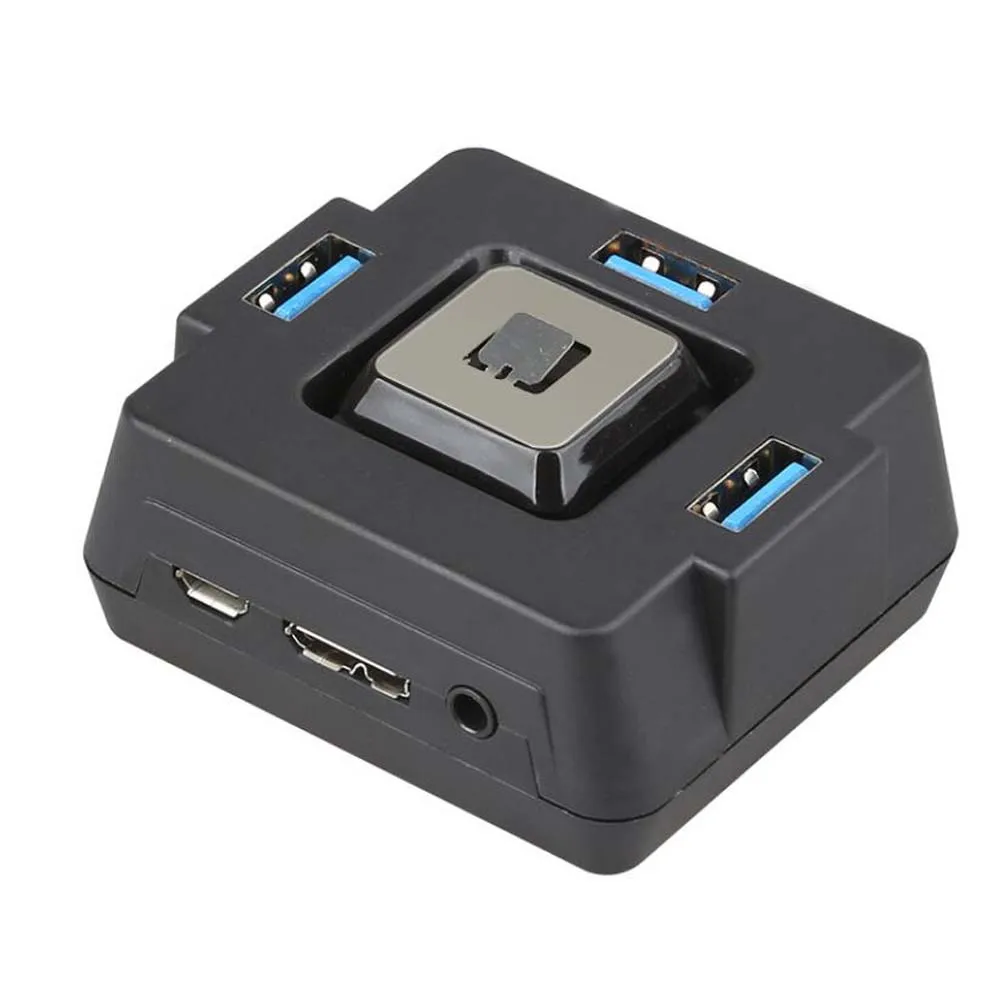 Многофункциональный переключатель для настольного ПК с 3 портами USB 0