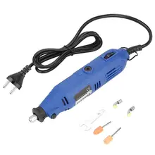 130 Вт многофункциональный Переменная скорость вращения мини электрический сверлильный станок Вращающийся набор инструментов 110-230VAC