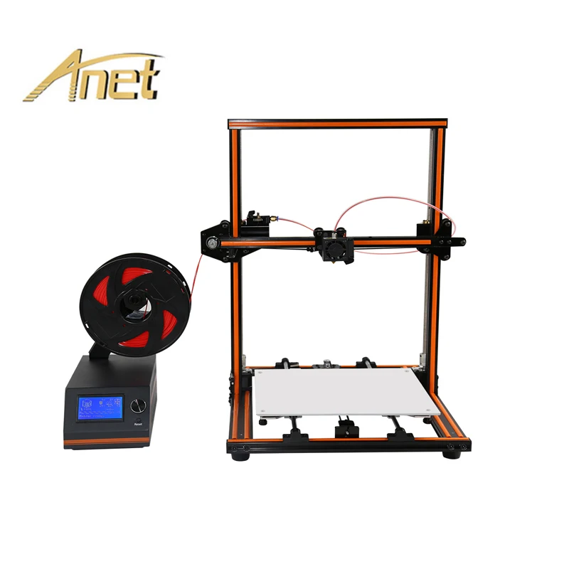 

Super Easy to Assemble Anet 3d Printer Impresora Sla 3D Printer Kit Big Size Reprap i3 DIY Printers With Hotbed Filament SD Card