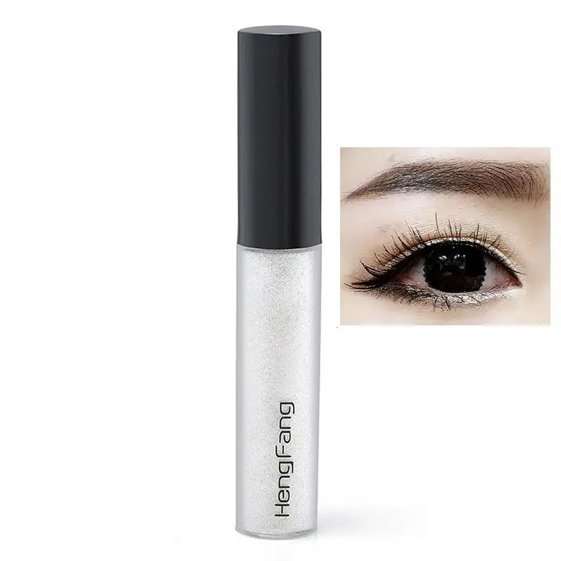 Waterproof Eyeliner Pencil Highlighter Pen Shining Liquid Eyeliner Glitter Eye Pencil Make Up