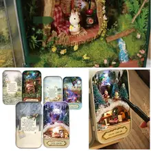 Кукольный домик ручной работы миниатюрный 3D Деревянный пазл миниатюрный кукольный домик дом с мебелью кукла для подарка на день рождения игрушки хорошего качества