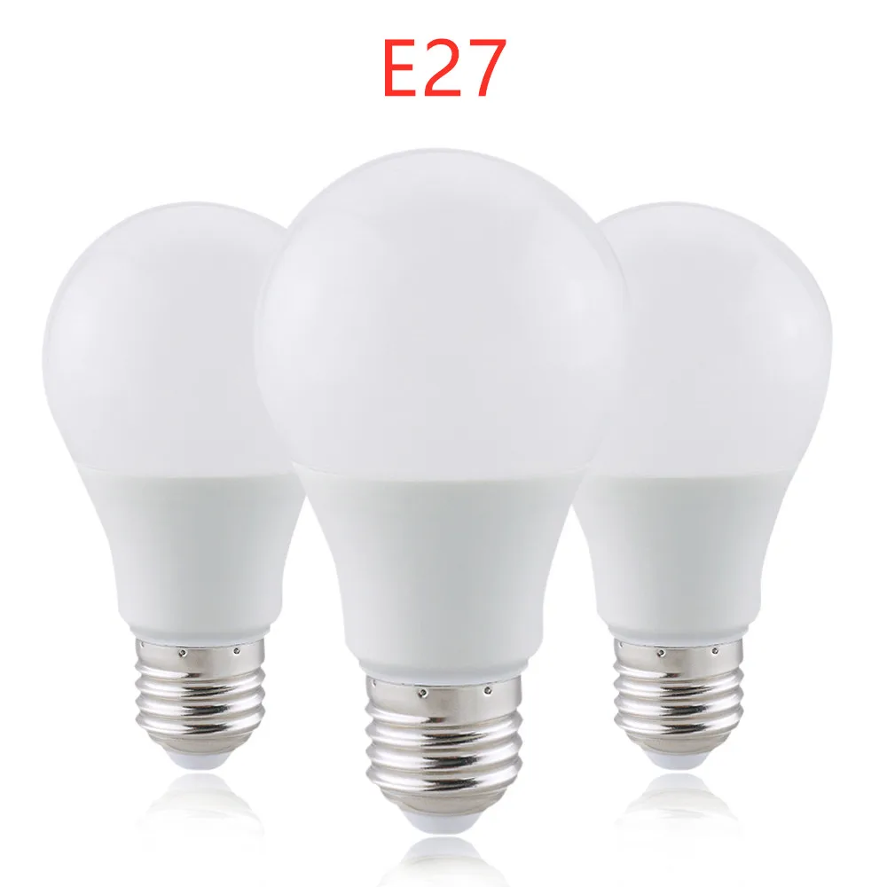 

Led Lamp E27 Led Bulb Ac 220v 230v 240v 18w 15w 12w 9w 6w 3w Lampada Led Spotlighttable Lamp Lamps Light