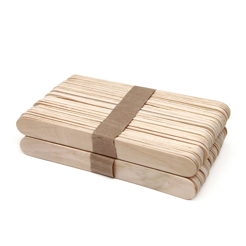 

5Pcs Wooden Waxing Spatula Tongue Depressor Wooden Hair Removal Tattoo Sticks Wax Waxing Beauty Toiletry Kits Wholesale TSLM1