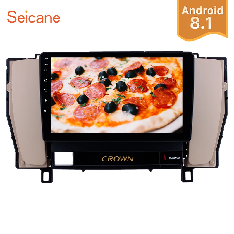 

Seicane HD 1080P 9" Android 8.1 GPS Car Radio Stereo For 2010 2011 2012 2013 2014 Toyota old crown Head Unit Support DVR RDS