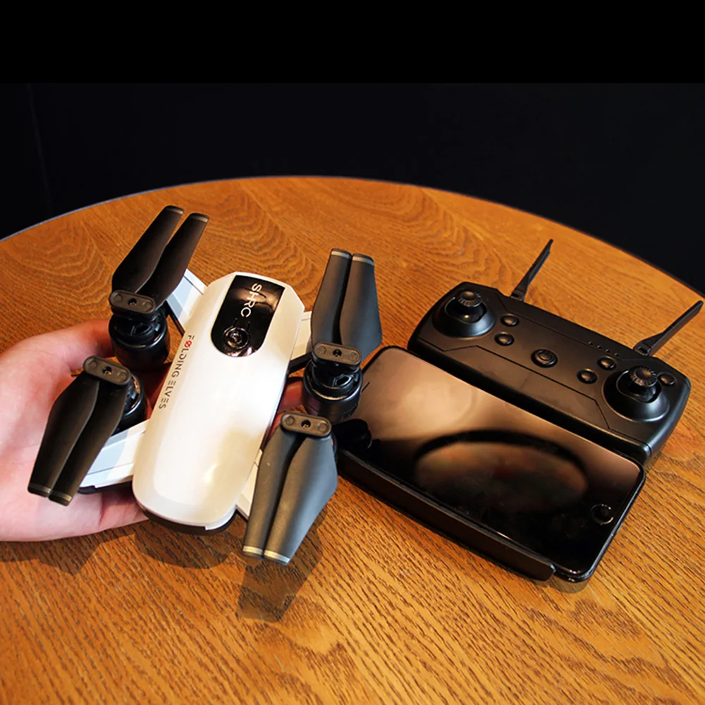 

H1 Drone with Camera 1080P Optical Flow Position Altitude Hold Gesture Photo Follow Mode RC Quadcopter Foldable Dron RC Toys