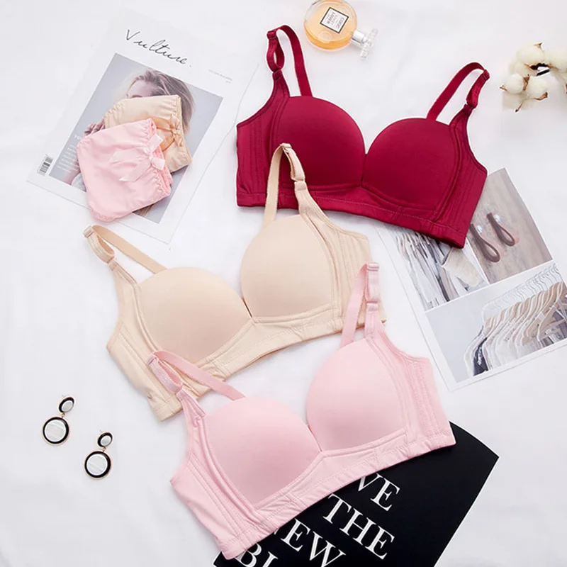 

Sexy Push Up Bras Women Seamless soft Bralette Fashion Lingerie Sleeping Bra comfort Underwear female Intimates #D