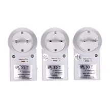 3 шт. в упаковке, беспроводное устройство для умного дома, дистанционное управление, электрическая розетка, розетка, светильник, вилка, умная розетка, ЕС/США, Новинка