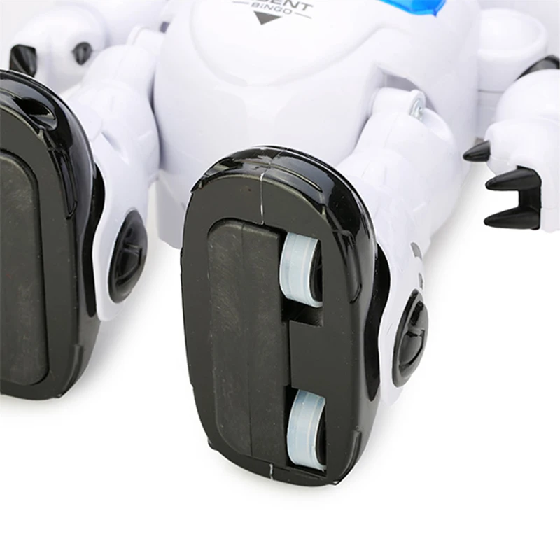 High Quality Domibot Electric Intelligent CuteRobot RC Musical Dancing Robot Walk Lightenning Robot For Children Gift