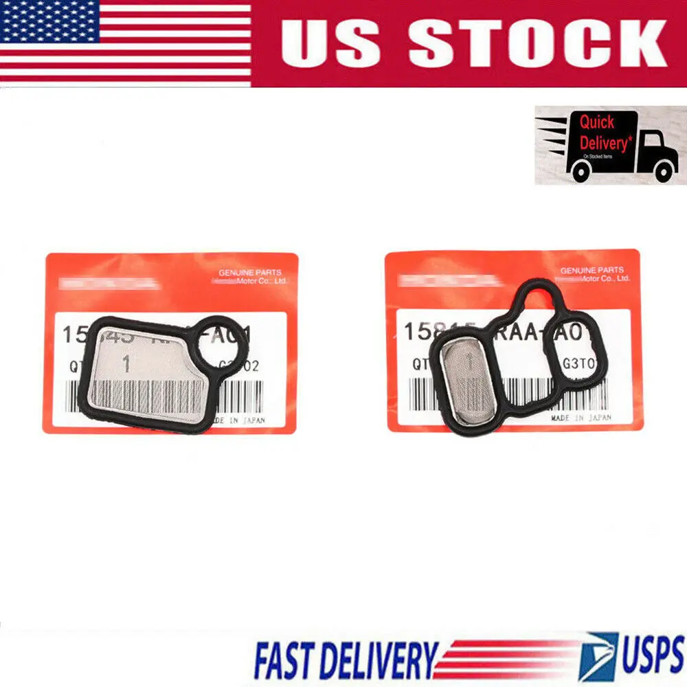

VTEC Solenoid Gasket / Spool Valve Filter Screen 15815-RAA-A01 fits for Honda US