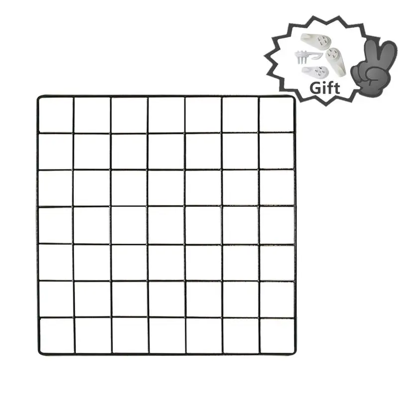 2019 новая горячая продажа черная сетка настенная полка подвесное украшение на