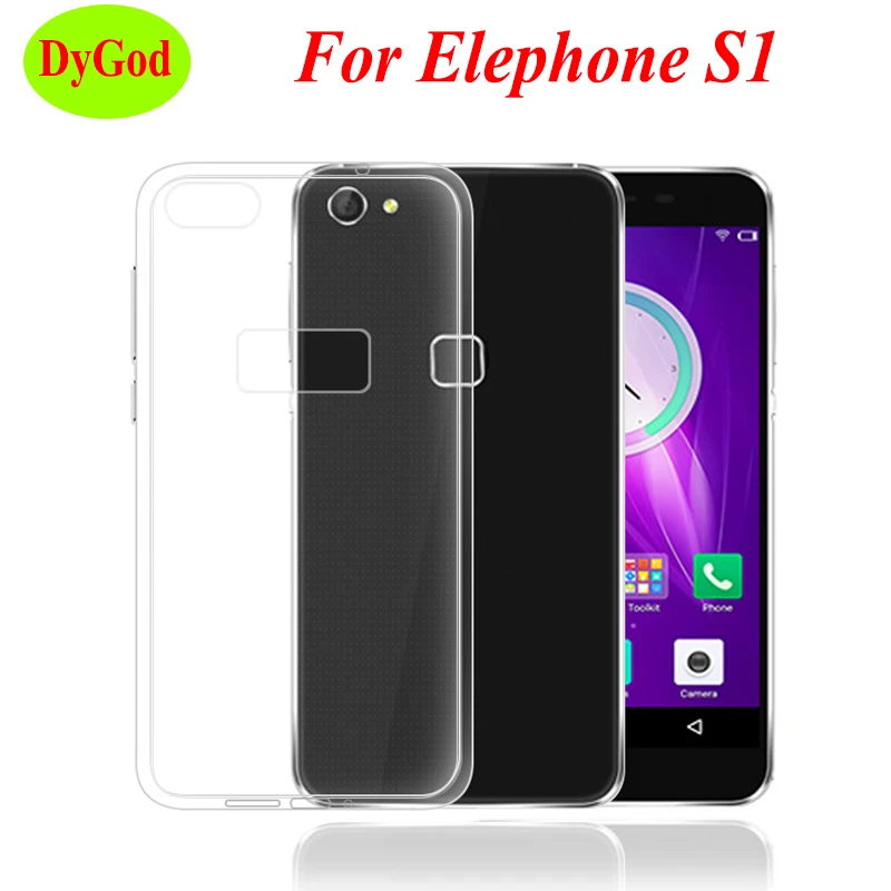 DyGod For Elephone S1 Case Anti-Dust Clear Soft Silicone Matte Tpu Ultra Slim Protective Back Cover for Smart Phone |