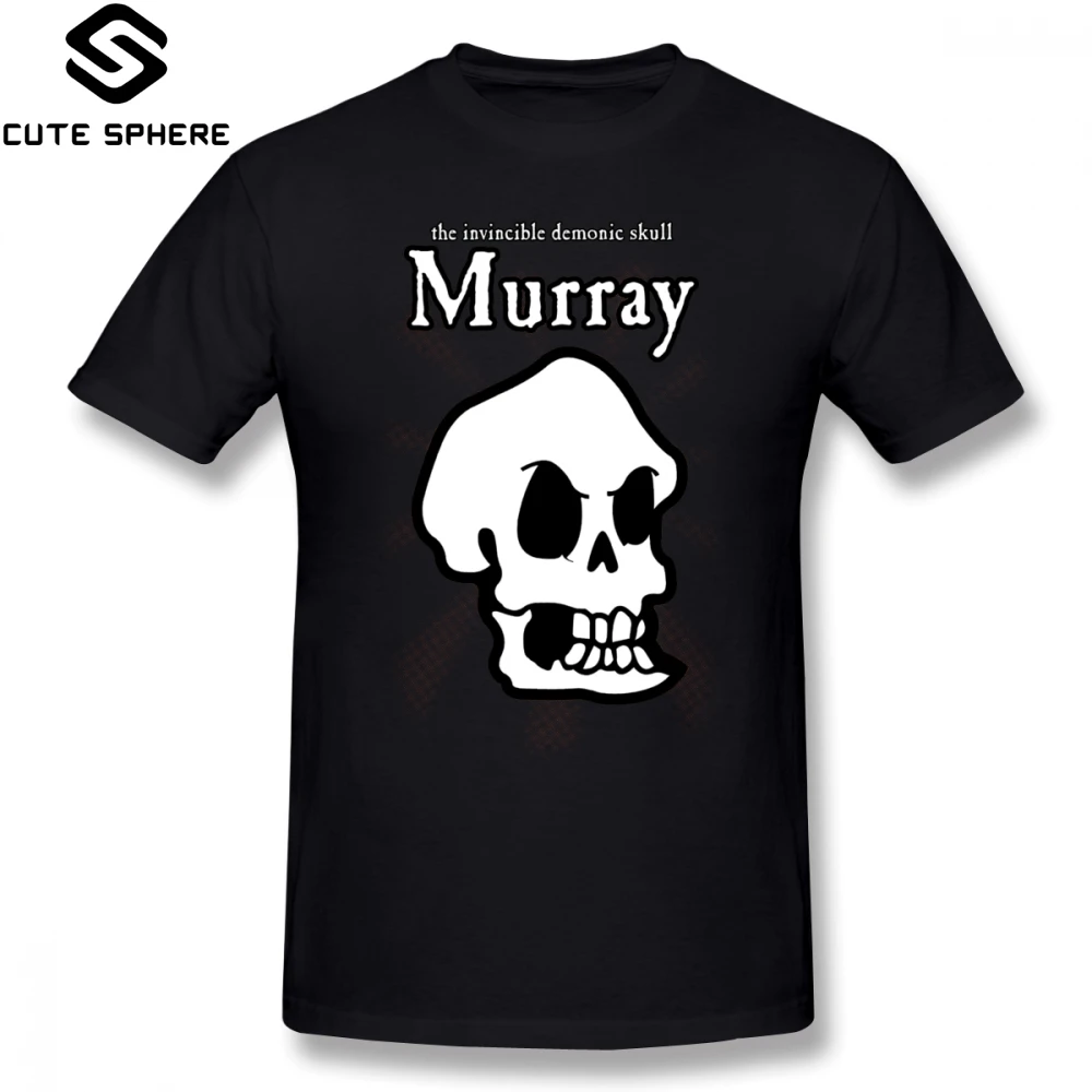 Monkey Island T Shirt Monkey Island Murray The Skull T Shirt Beach Cotton Tee Shirt Cute Print
