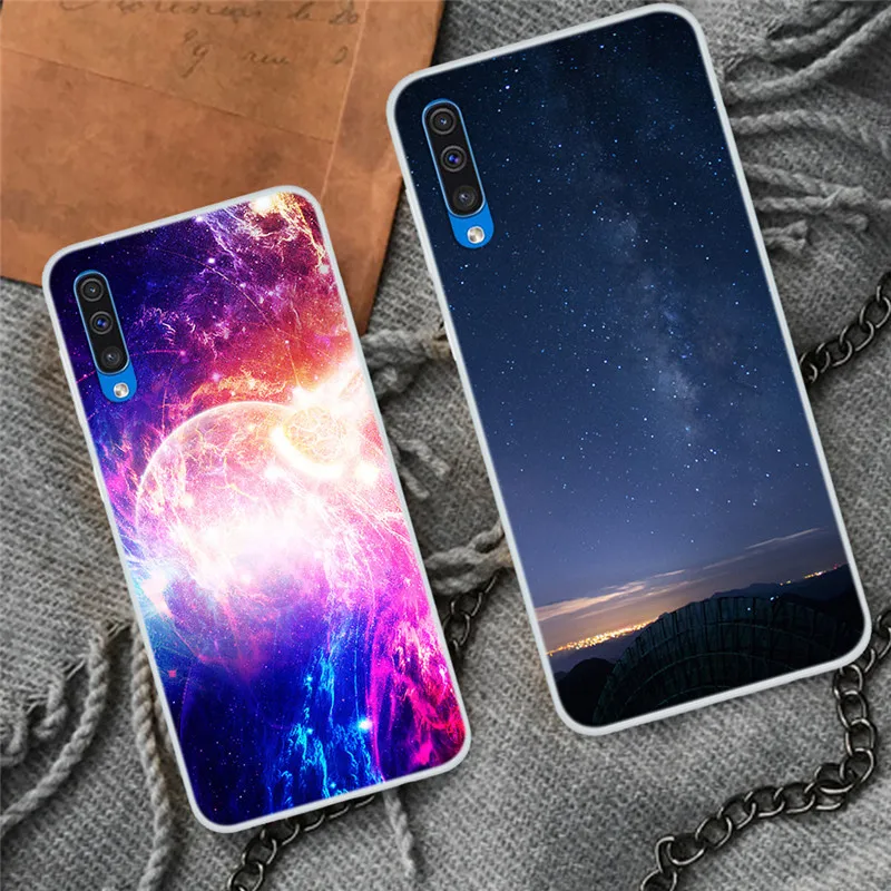 Popular Case For Samsung Galaxy A50 Case Silicone Cool Print Soft TPU Phone Case For Samsung A50 Case A 50 A505F Coque Funda 6.4