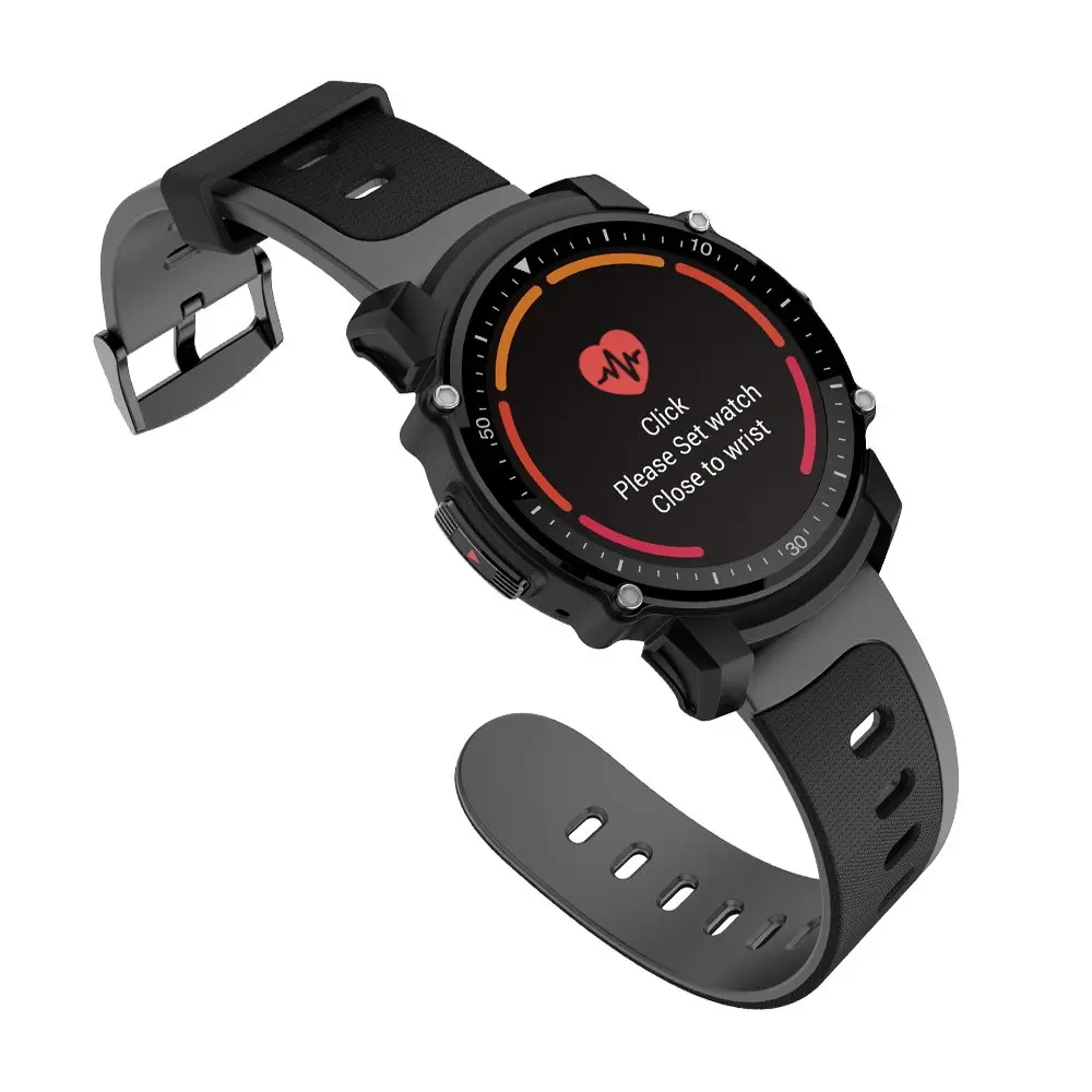 Sports Smart Watch Android 5.0 And Ios 8.0Ip68 Waterproof Heart Rate MonitoringPedometerGps Information Reminder Sports Watch