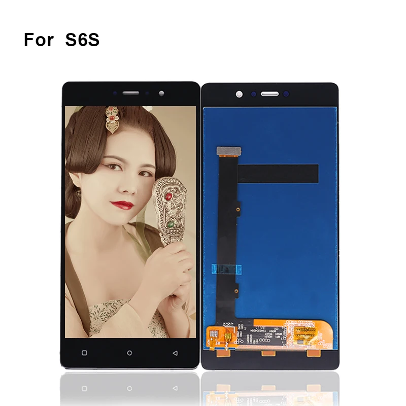 

for Gionee S6S LCD Display+Touch Panel Digitizer Assembly for Elite S6S Screen Display 5.5" New for Phone Free Shipping