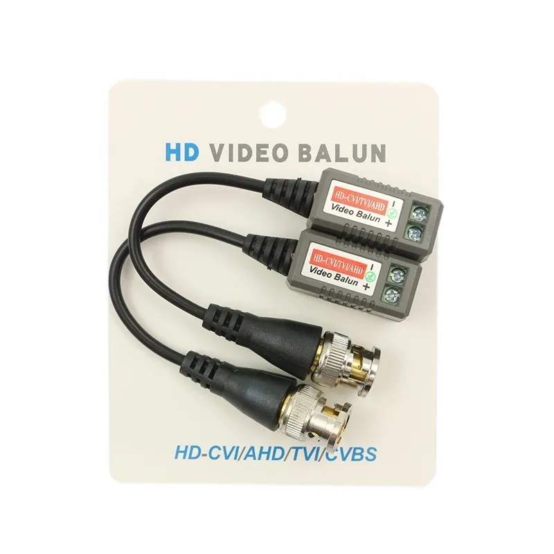 30 шт./15 пар UTP видеонаблюдения BNC Balun камеры трансиверы запчасти видео balum для и dvr