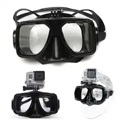 Одежда заплыва для Gopr камера Hero 3 + 4 спортивные Подводное маска для подводного плавания мм закаленное стекло сухой трубка Xygen Облегающий