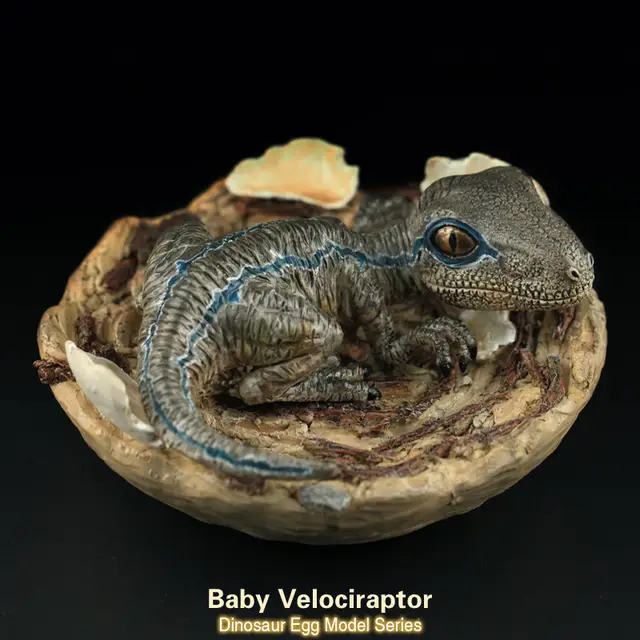 Resultado de imagen de velociraptores bebes