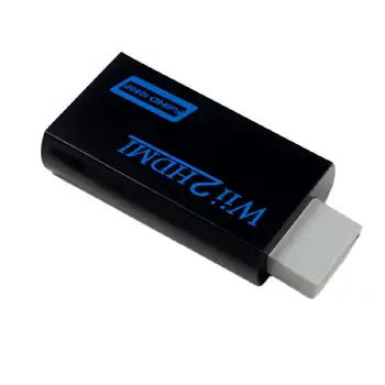 

Full HD 720P 1080P Wii to HDMI Adapter Converter Support 3.5mm Audio Wii HDMI Adapter for HDTV