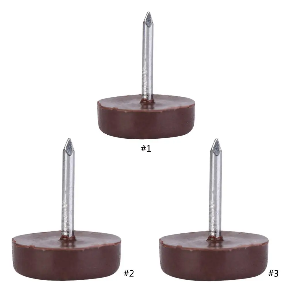

Plastic Furniture Sofa Chair Table Bottom Protector Glides Anti-slip Nails Pads Aluminium Alloy functional