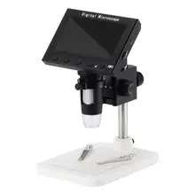 1000X 5MP USB Digital Electronic Microscope 8 LED VGA Microscopio with 4.3″ HD LCD Screen for Repair Beauty