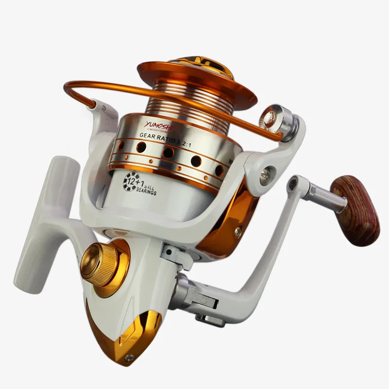 

2018 Top Fashion Vissen Reel Carretilha De Pesca Esquerda Fishing Vessels Yumoshi Series Metal Radial Line Round Wheel Spinning
