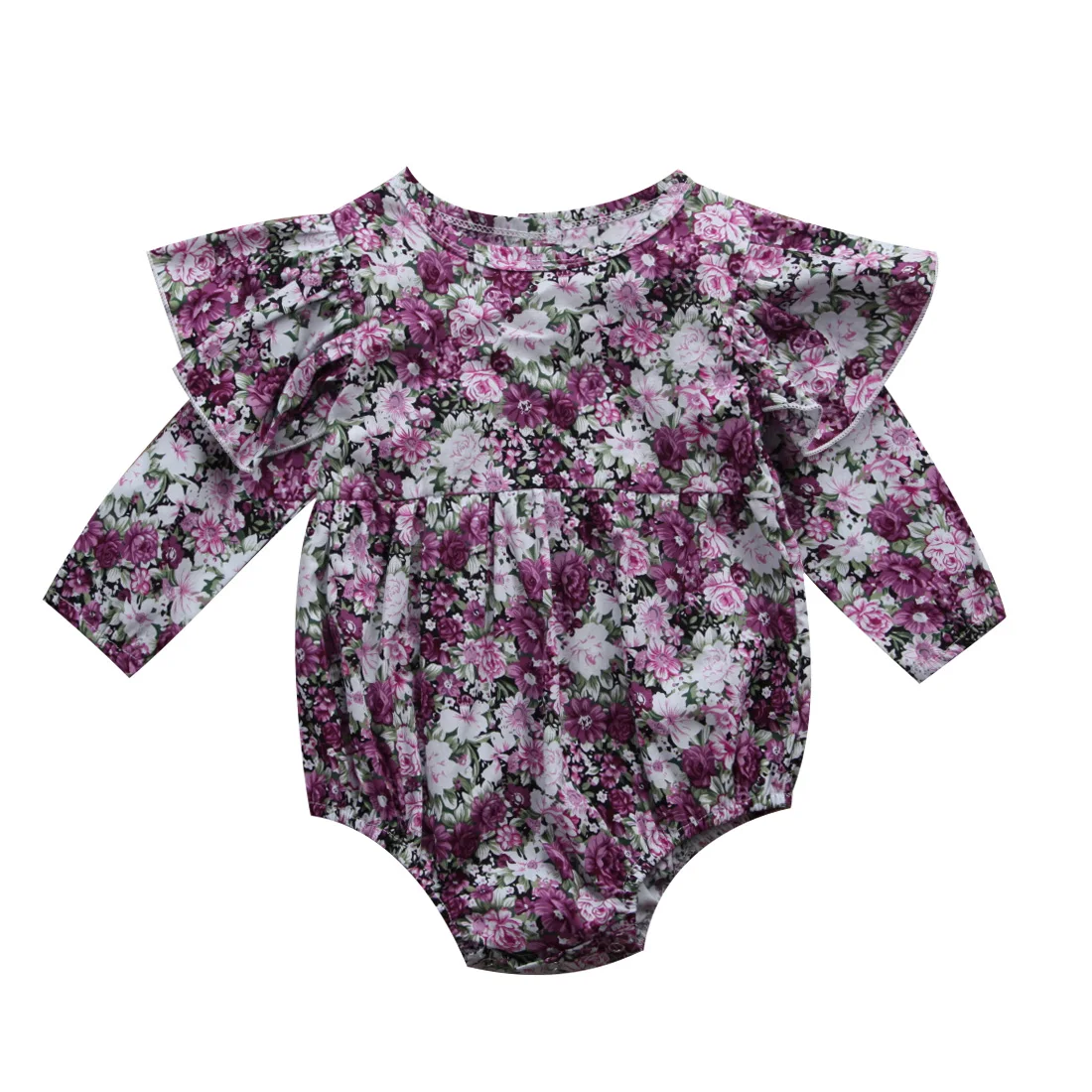 

Flower Newborn Baby Girls Romper Overall Infant Clothes Outfit Set