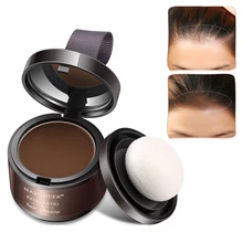 4 цвета волос пушистый порошок мгновенно черное покрытие для корней волос естественная мгновенная линия волос тени порошок консилер для волос
