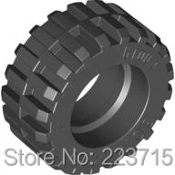 

*Tyre Normal Wide 30,4 X 14mm* S056 20pcsDIY enlighten block bricks part No. 92402,Compatible With Assembles Particles