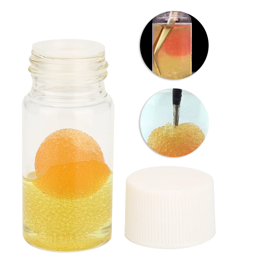 

Liquid Remover and Sponge Ball Cleaning Tools Kit Eyelash Extension Tweezers Cleanser