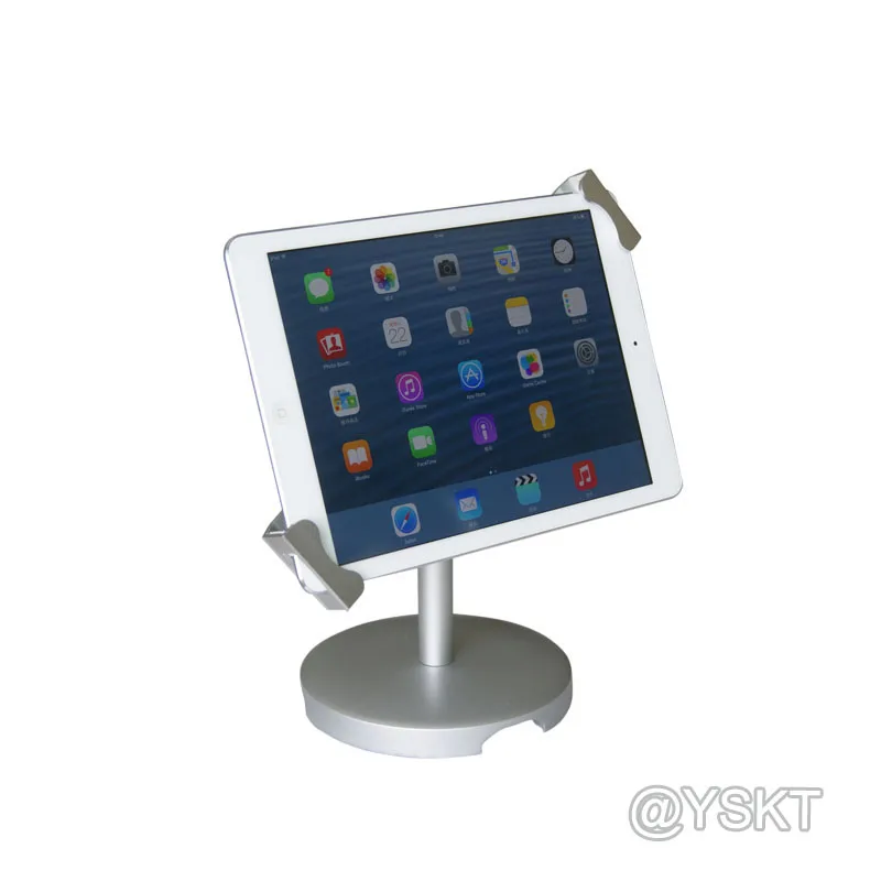 tablet security table holder universal 7 to 13" locking bracket stand