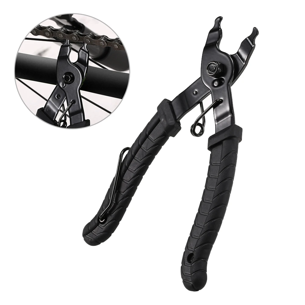 Best Bike Link Plier Chain Plier Bicycle Magic Buckle Missing Link 2 in 1 Opener Closer Remover Bicycle Chain Plier Removal Tool