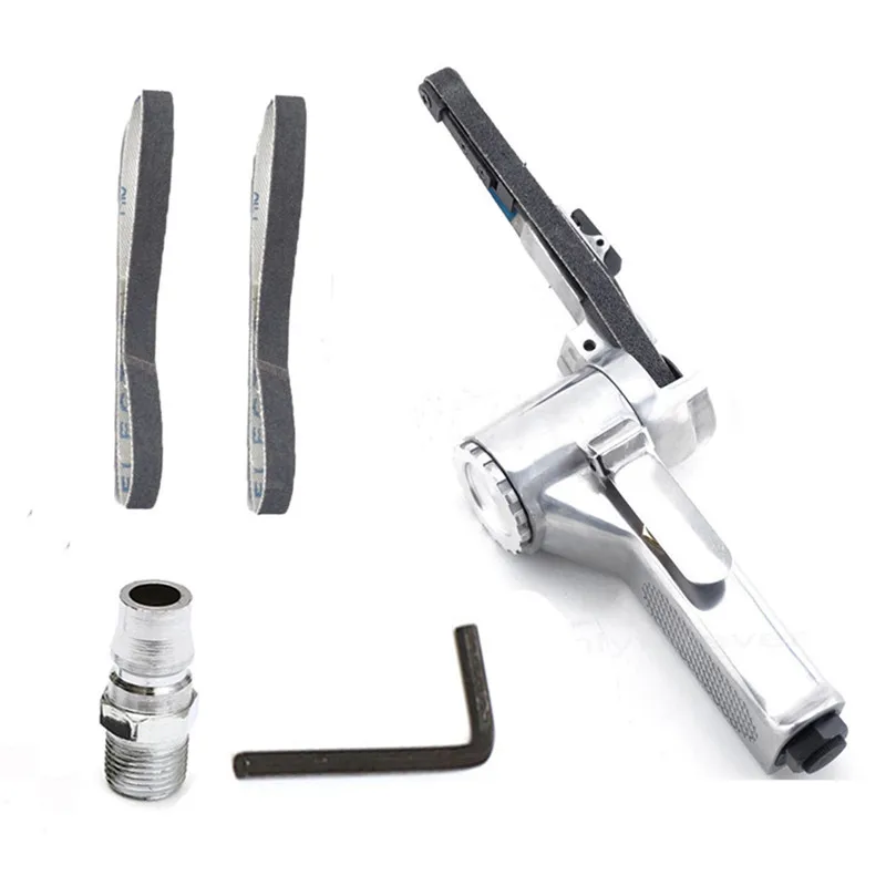 

10mm 330mm Air Belt Sander Sanding for Buffing Assorted Vehicle Car Pneumatic tools For Woodworking Furniture Polishing Steel