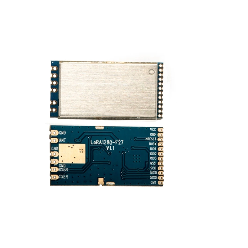 2 шт./лот LoRa1280F27 500 МВт Long range 2,4 г LoRa модуль SX1280 чип 27dBm 2,4 ГГц RF беспроводной приемопередатчик с Диапазон измерения