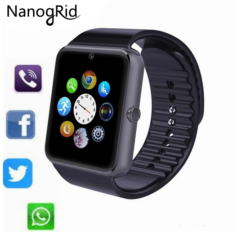 

Smart Watch GT08 Clock Sim Card Push Message Bluetooth Connectivity For IOS iPhone Android Phone PK Q18 DZ09 A1 Smartwatch