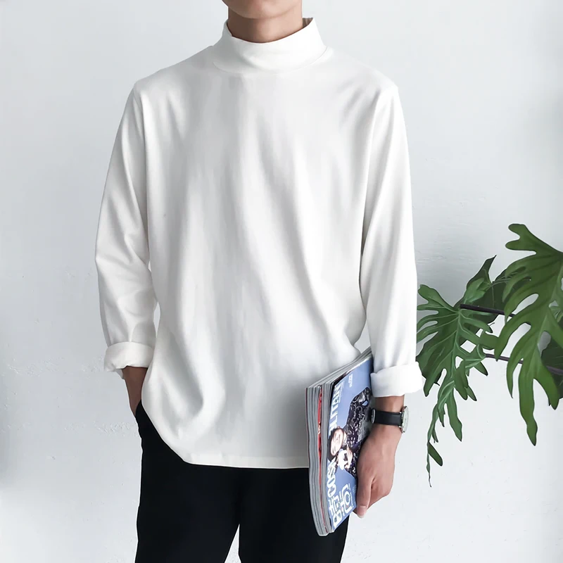 

2018 Men's Cotton Clothes Long Sleeves Casual Hoodies Sweatshirts Multicolor Pullover Coats Bottoming Shirt Big Size M-5XL