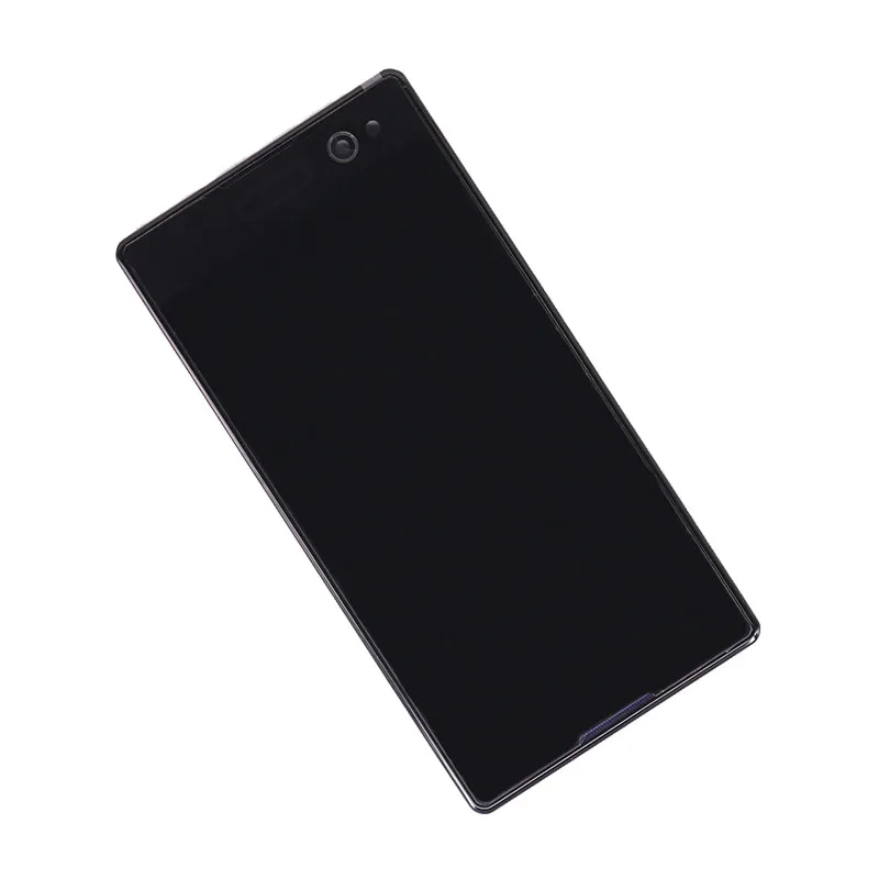 10 шт./лот для Sony Xperia C3 ЖК экран с сенсорным дигитайзером + сменная рамка Бесплатная