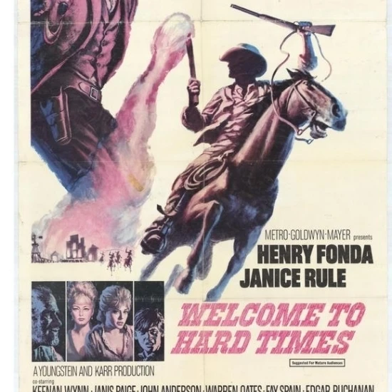 Добро пожаловать в Hard Times Movie Poster (27x40) | Дом и сад