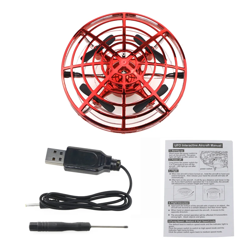 New Shape JJRC HXB-003R Infrared Sensing Control Altitude Hold Mode Mini RC Drone Quadcopter RTF Blue Gold Red