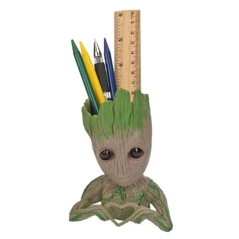 Baby Groot Flowerpot Flower Pot Planter Action Figures Tree Man Cute Model Toy Pen Pot Garden Flower Planter Pot Baby Groot Flowerpot Flower Pot Planter Action Figures Tree Man Cute Model Toy Pen Pot Garden Flower Planter Pot