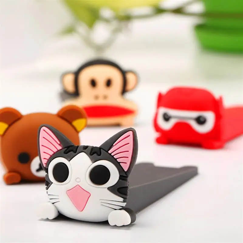 

Cute Cartoon Silicone Door Jam Door Stopper Wedge Slip Resistant Catcher Block S02 Drop ship
