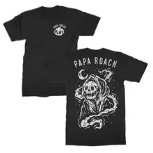 Papa Roach - NightReaper - T SHIRT S-M-L-XL-2XL Brand New Official T Shirt Brand T-Shirt Men 2018 Fashion Homme High Quality Papa Roach - NightReaper - T SHIRT S-M-L-XL-2XL Brand New Official T Shirt Brand T-Shirt Men 2018 Fashion Homme High Quality