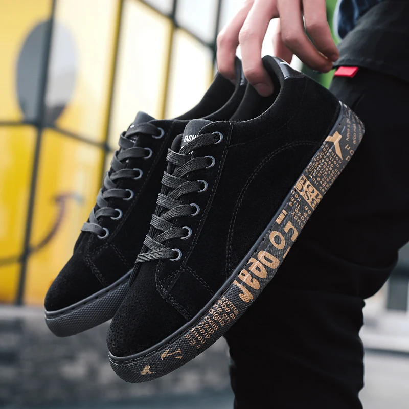 

2019 Hot Selling New Arrival Spring Summer Canvas Shoes Men Sneakers Low Top Lace-up Style Men's Denim Flats Casual Shoes