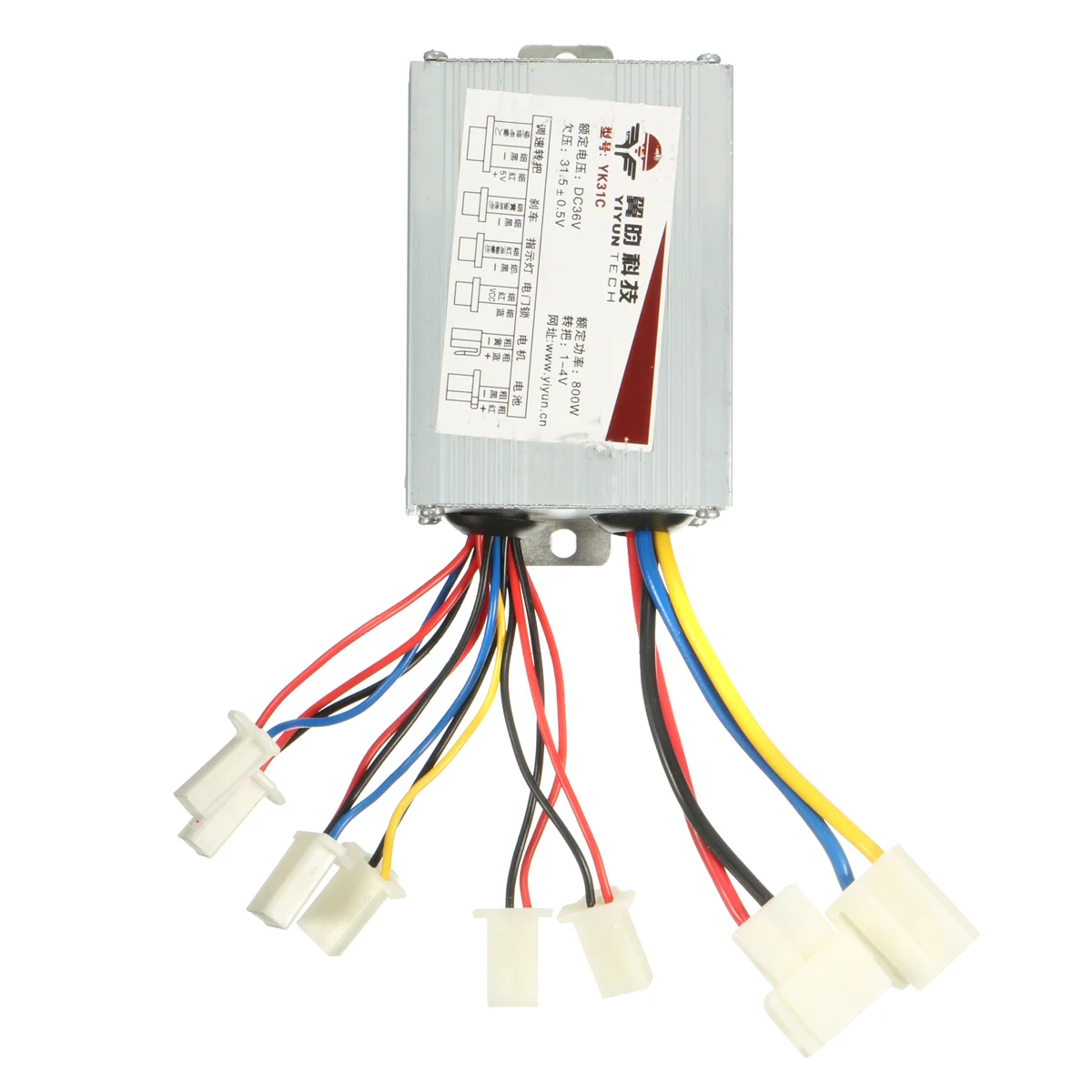 Najtaniej 36V 800W DC regulator prędkości silnika szczotki do skuterów elektrycznych rowerów e bike akcesoria motocyklowe części