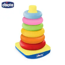 Пирамида Chicco "Башня с колечками" 9м