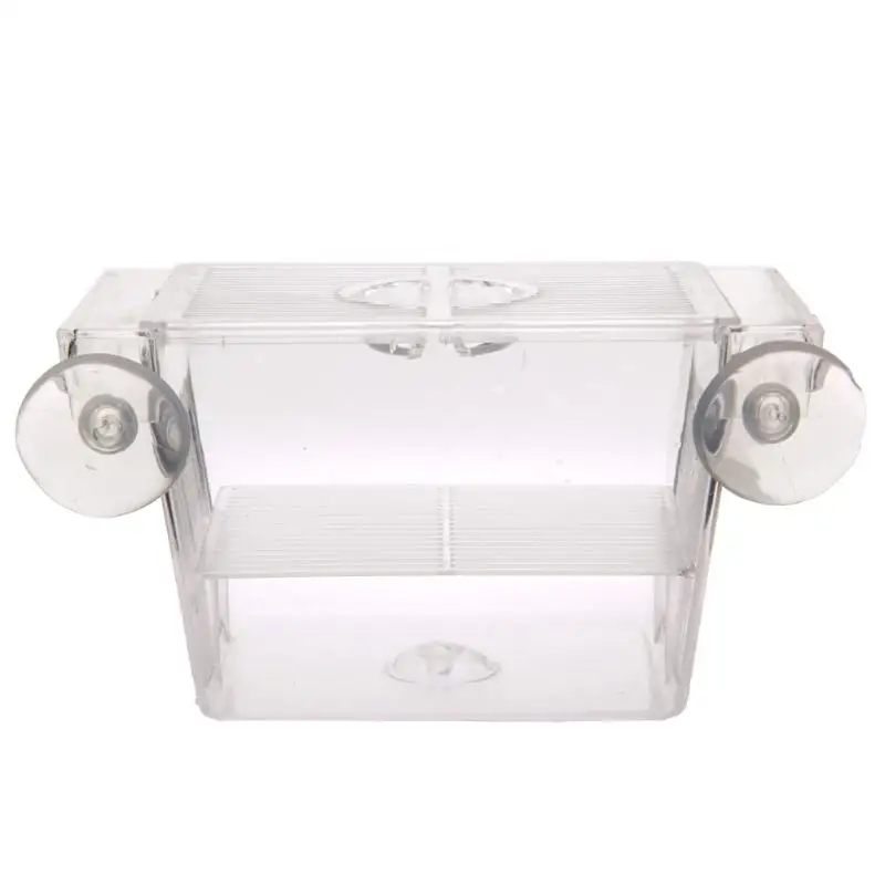 Fish Tank Aquarium Accessories Acrylic Breeding Isolation Box Aquarium Hatchery Incubator Holder 3 Types Fish Tanks fish breeding box