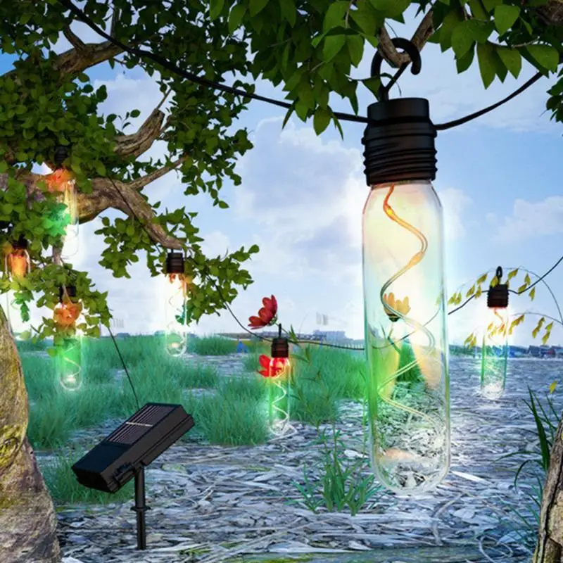 Garden Christmas Solar Powered Fairy Light String Waterproof LED Lamp Outdoor Strip Party Holiday Wedding Decoration IP44 |