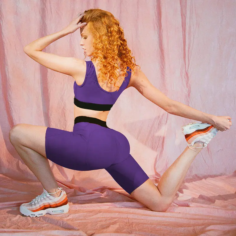 Сексуальные женские шорты для йоги, спортивные Леггинсы для фитнеса, для бега, для спортзала, с высокой талией, для пробежек, шорты для йоги, спортивная одежда